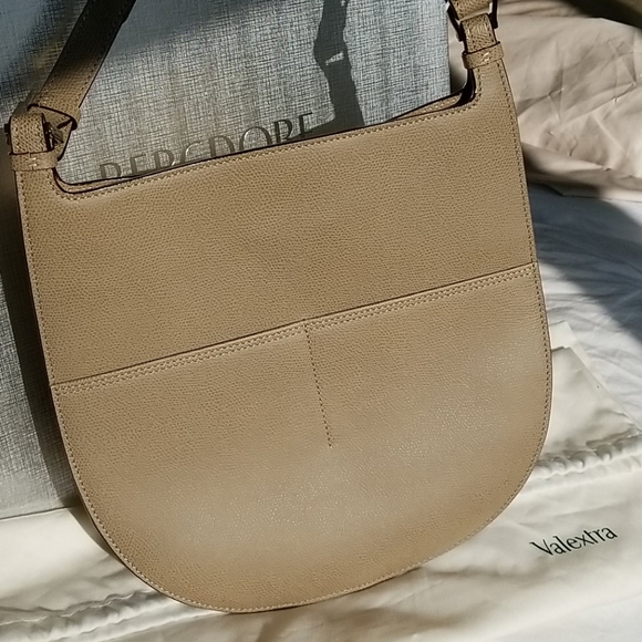 🎉Host Pick✨️ Valextra Leather Small Weekend Hobo Bag - Picture 11 of 16